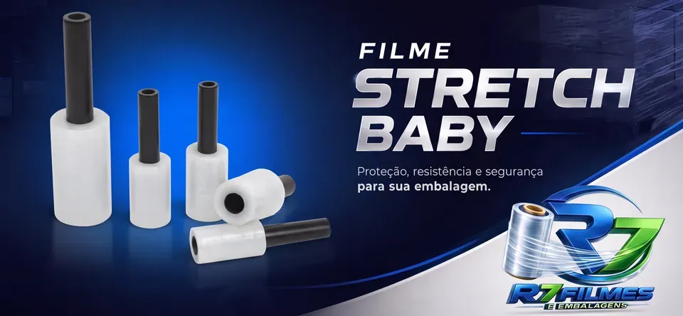Filme Stretch Baby: proteção, resistência e segurança para sua embalagem